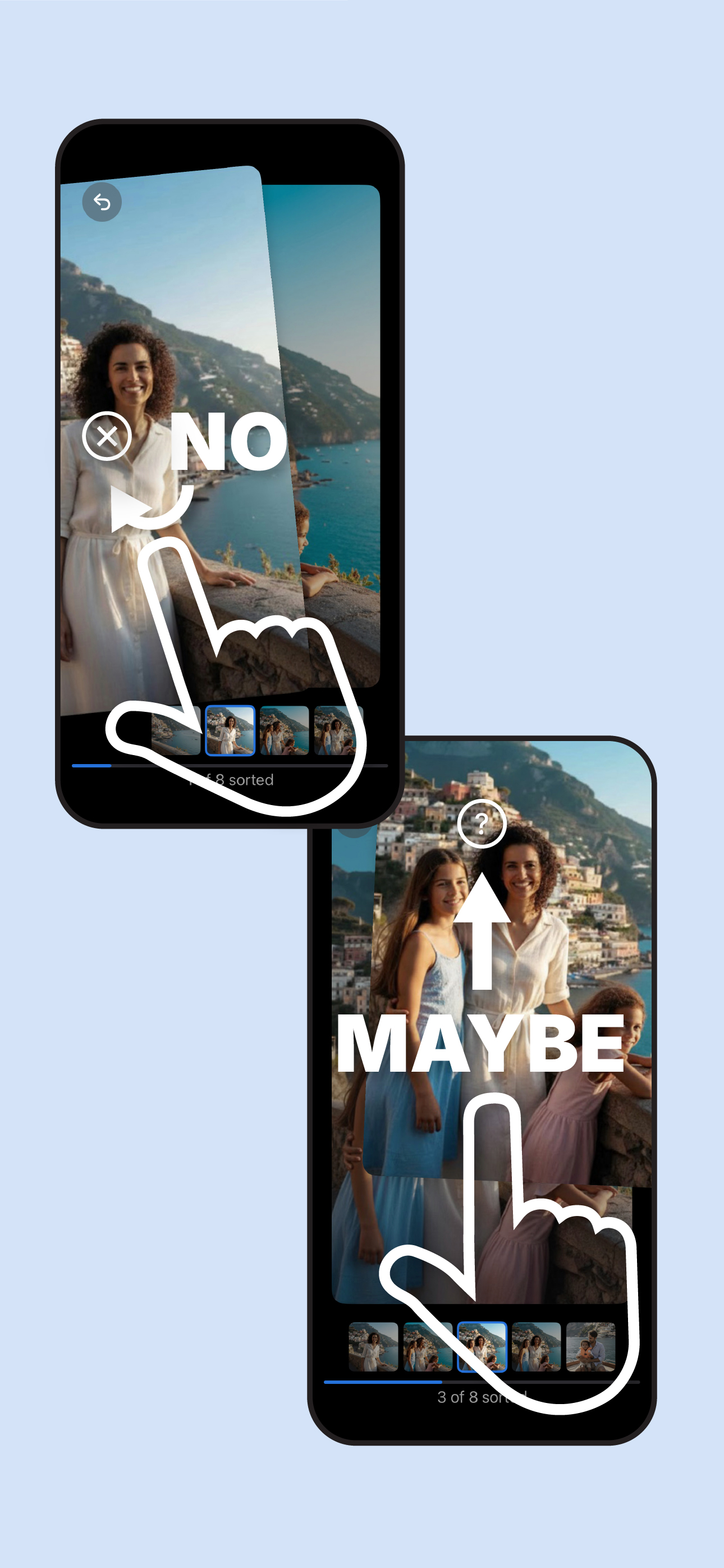 NO and MAYBE gestures